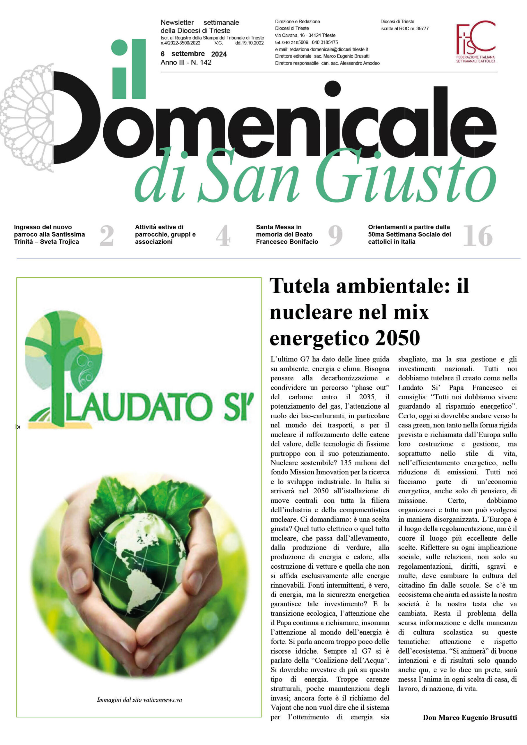 il Domenicale di San Giusto n. 142